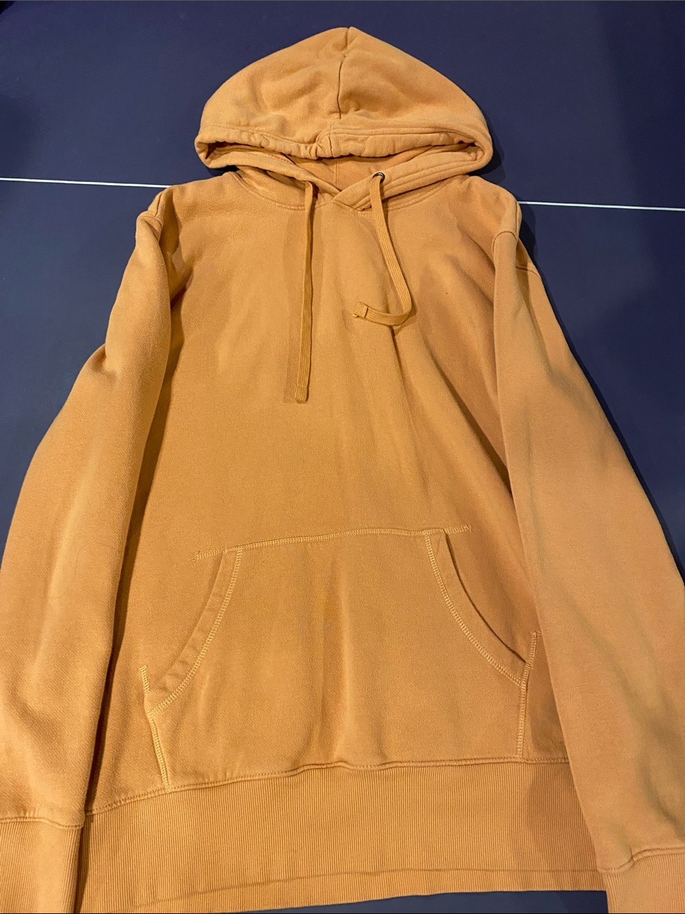Women's Mustard Crewneck Hoodie Sweater